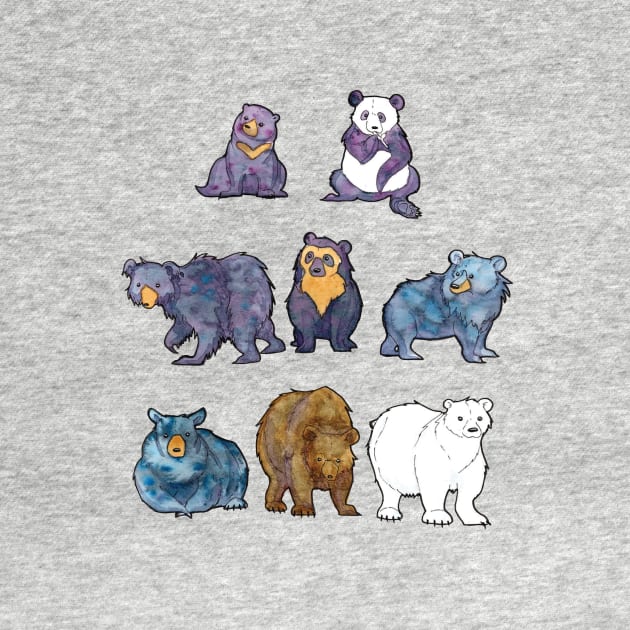 Bears Of the World by UntidyVenus